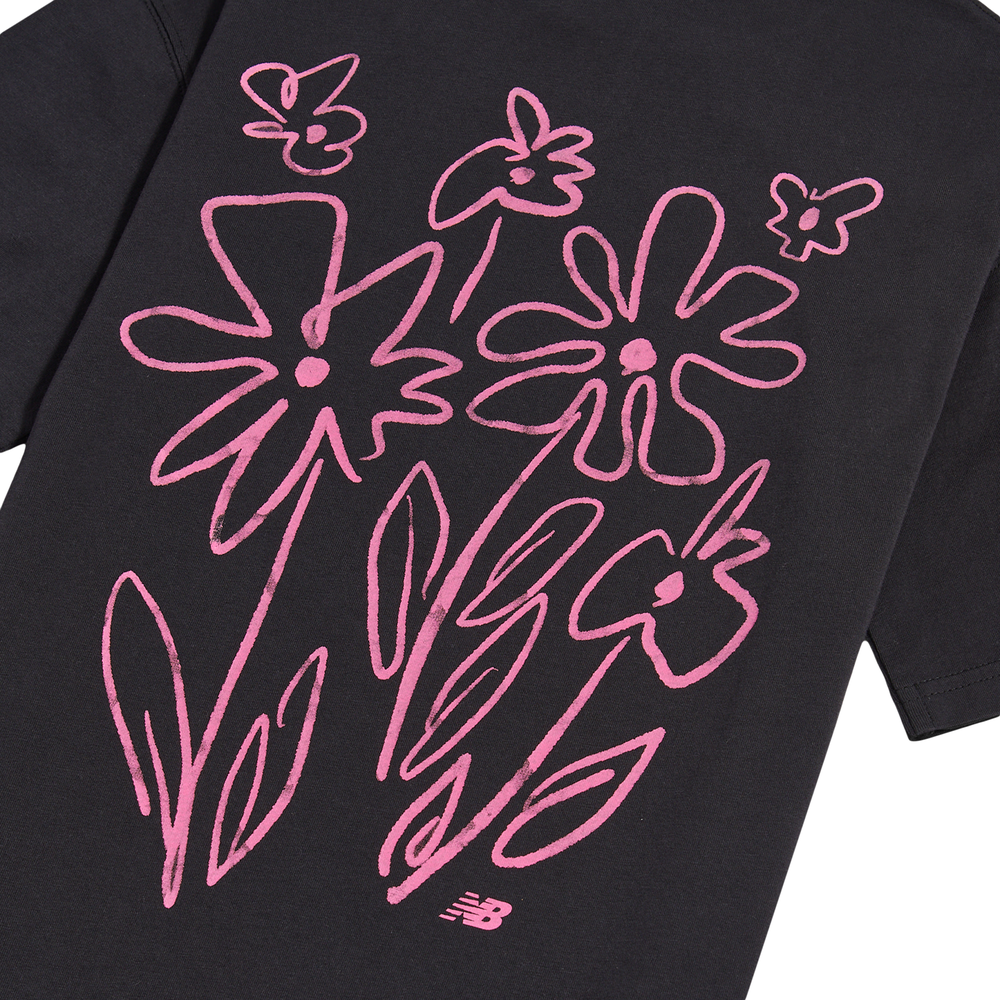 Koszulka dziecięca New Balance YT61D72GBK – czarna