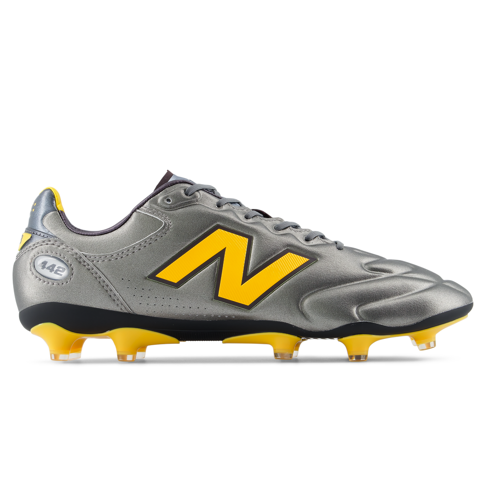 Korki męskie New Balance 442 ELITE FG V3 U41F1O6 – srebrne