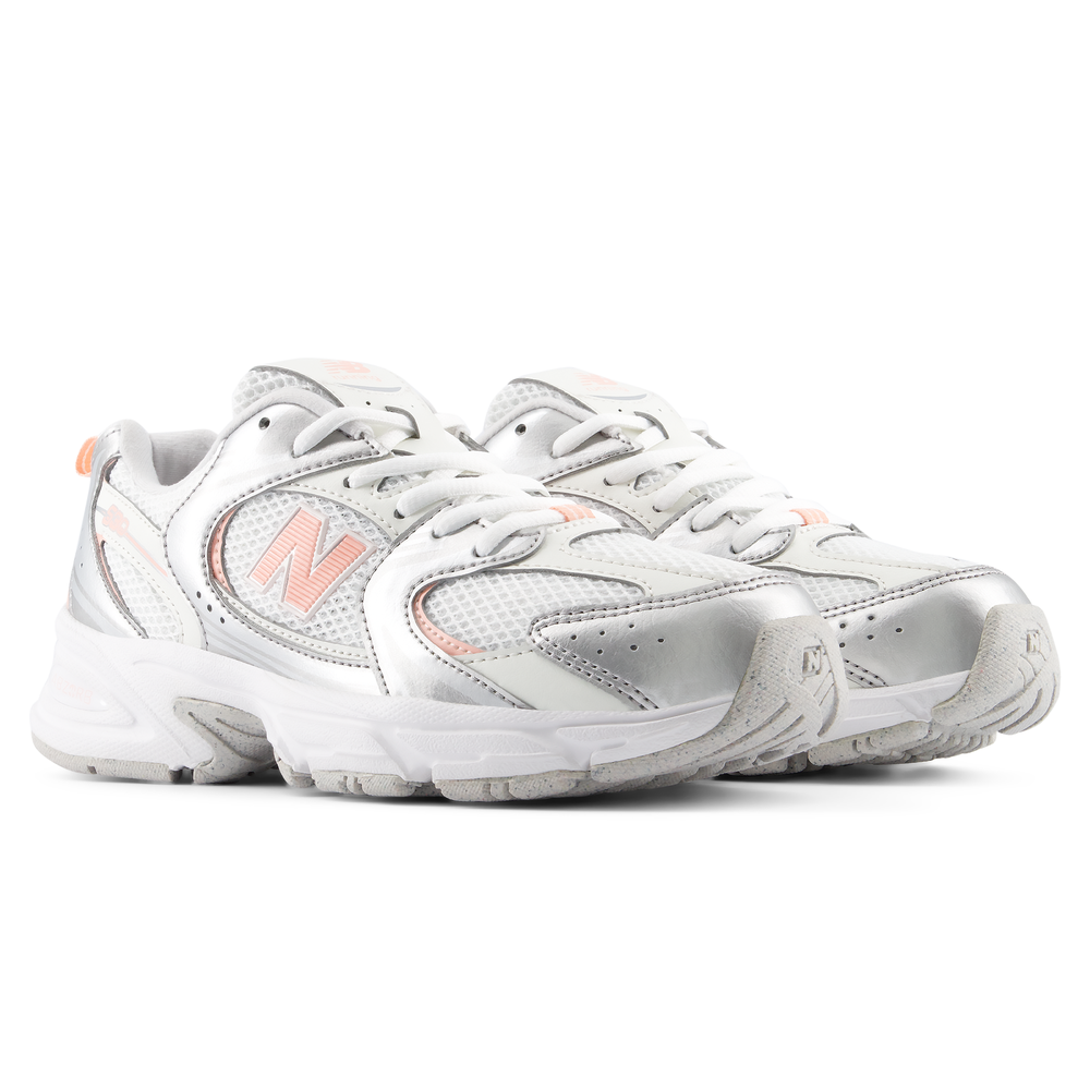 Buty dziecięce New Balance G5308SR – srebrne