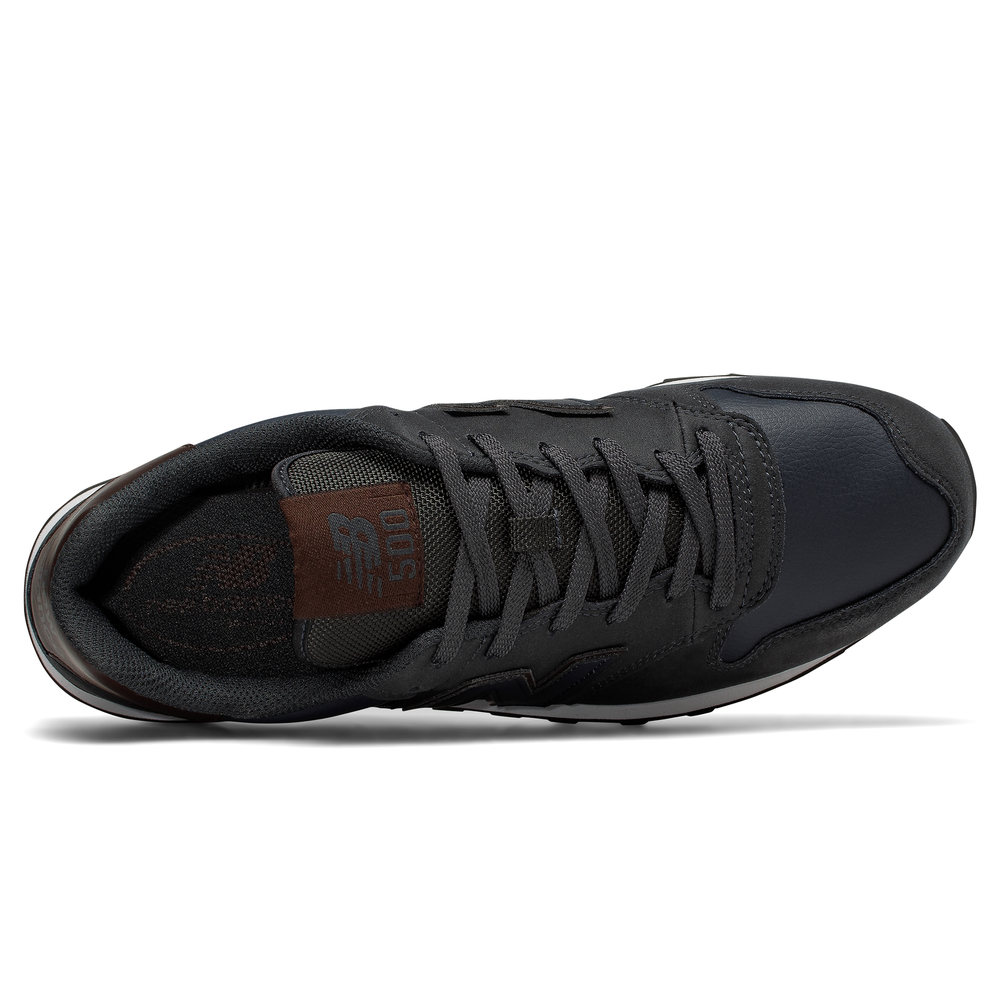 Buty męskie New Balance GM500NVB - brązowe