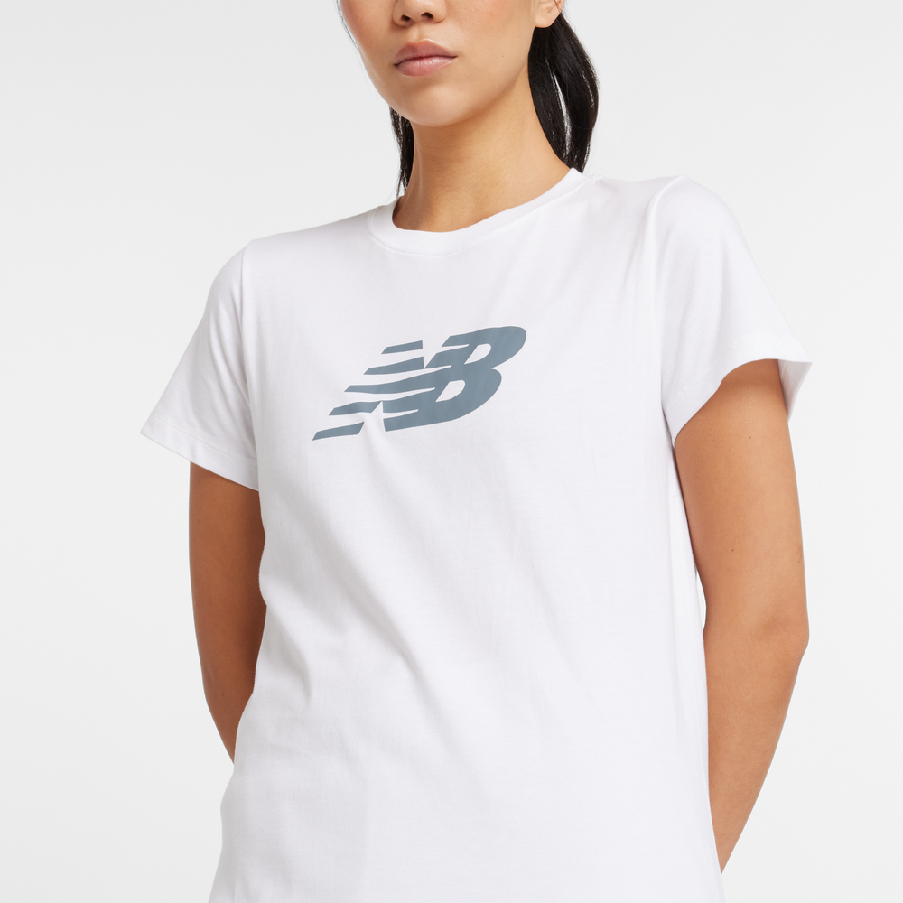 Koszulka damska New Balance WT43582WT – biała