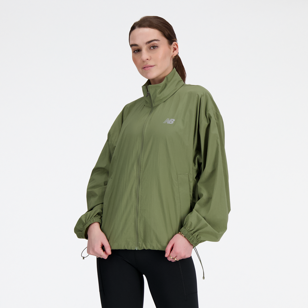 Kurtka damska New Balance WJ41553DEK – zielona