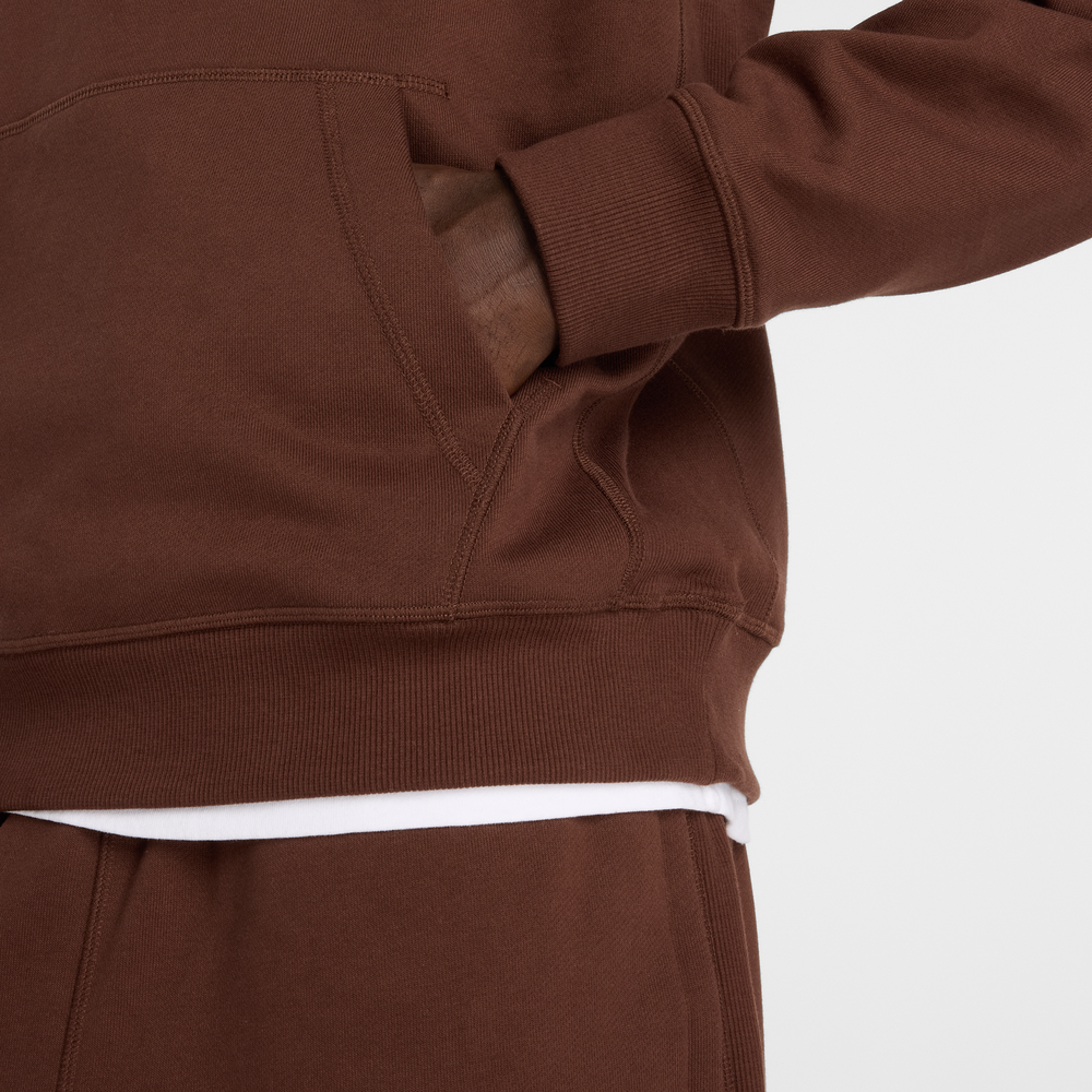 Bluza męska New Balance MT41534ABJ – brązowa