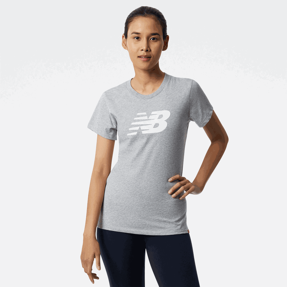 Koszulka New Balance WT21804AG – szara