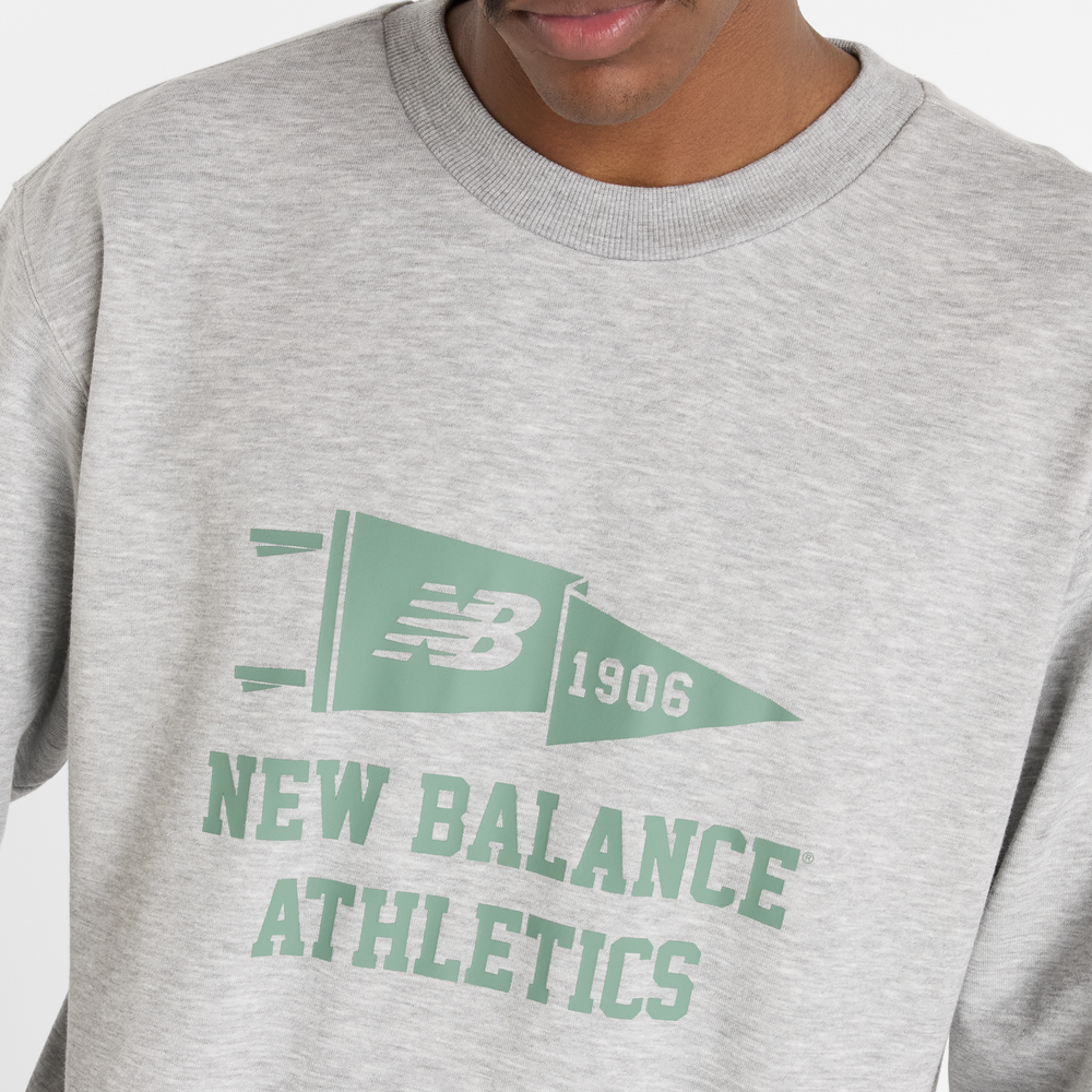Bluza męska New Balance MT51929AG – szara