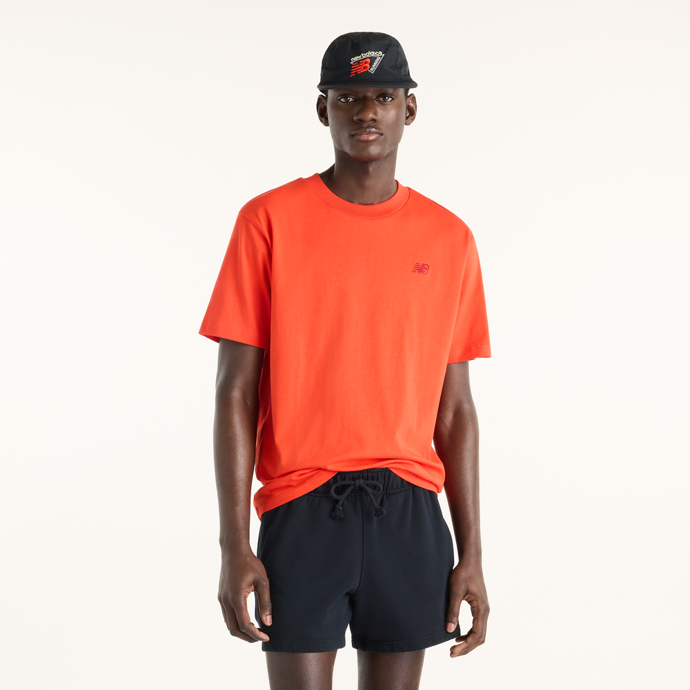 Koszulka męska New Balance MT41533NEF – pomarańczowa