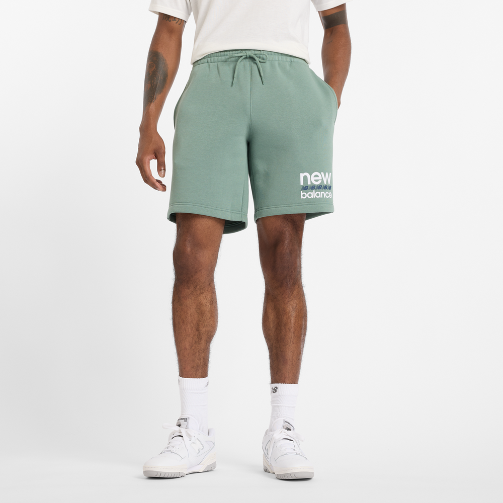 Spodenki męskie New Balance MS51940DKJ – miętowe