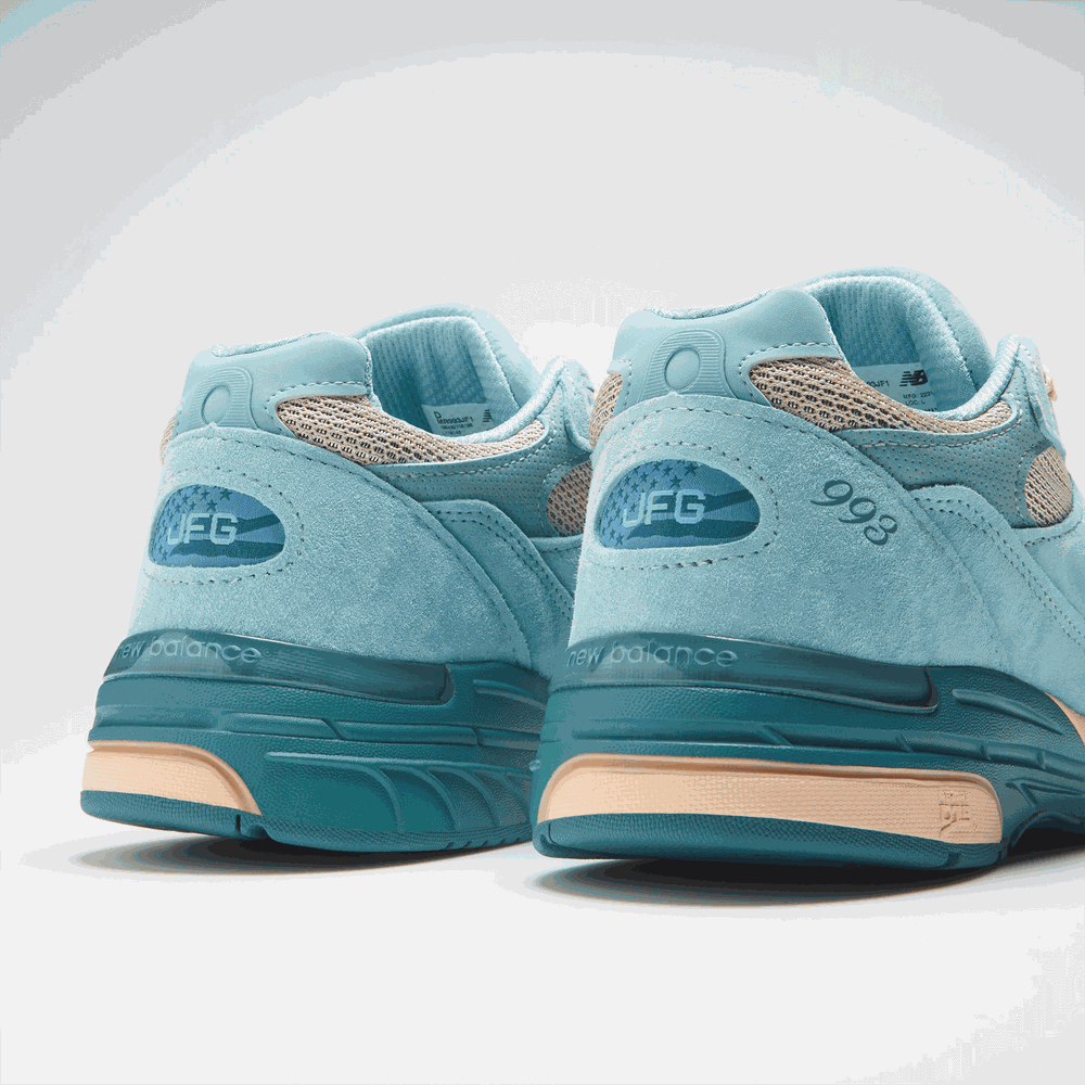 Buty męskie New Balance x Joe Freshgoods MR993JF1 – niebieskie