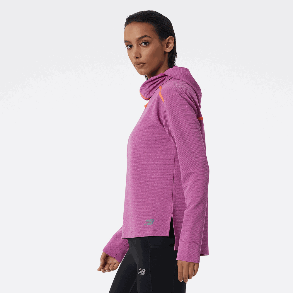 Bluza New Balance WT21286MP2 – fioletowa