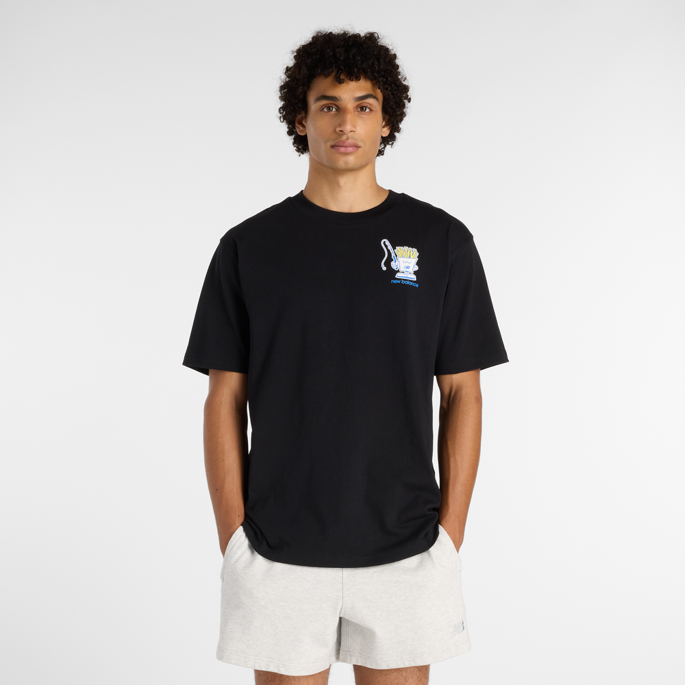 Koszulka męska New Balance MT61I5BMBK – czarna