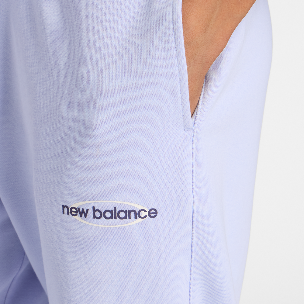 Spodnie damskie New Balance WB61D3EADYK – fioletowe