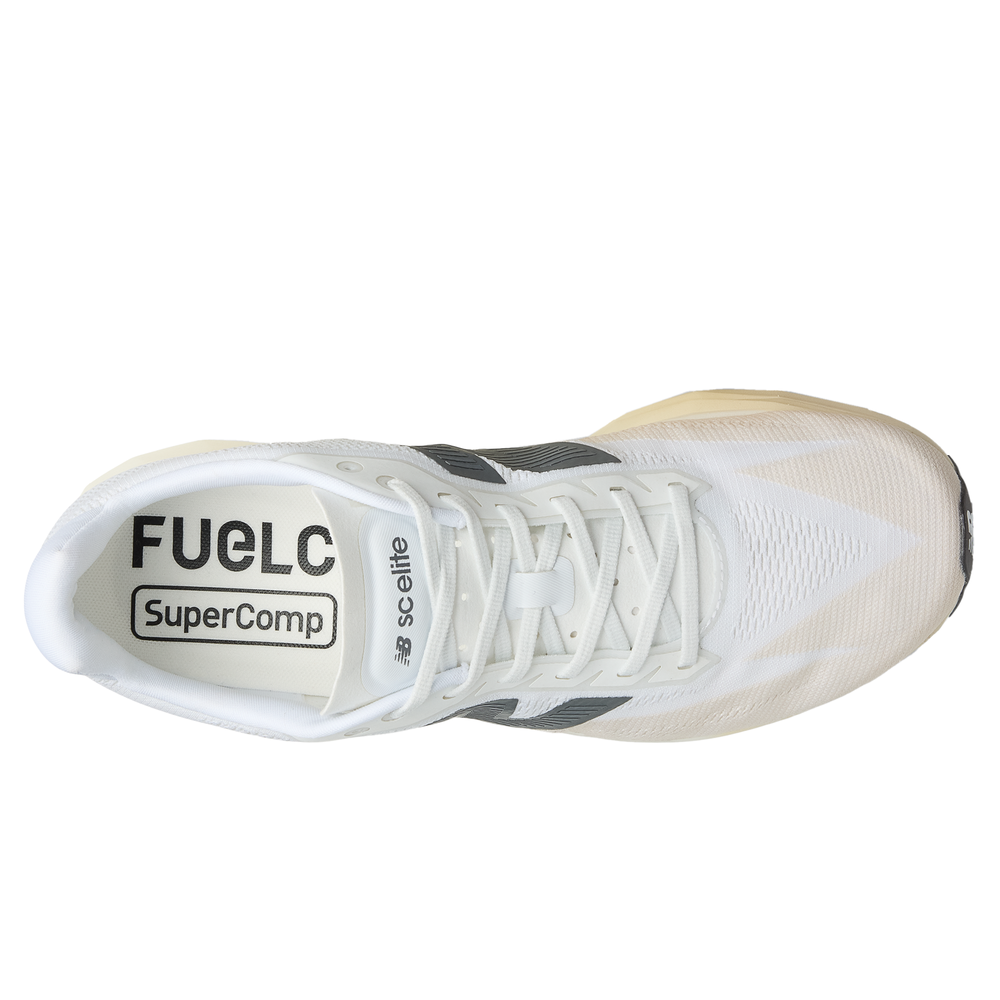 Buty damskie New Balance FuelCell SC Elite V5 WRCELLD5 – białe