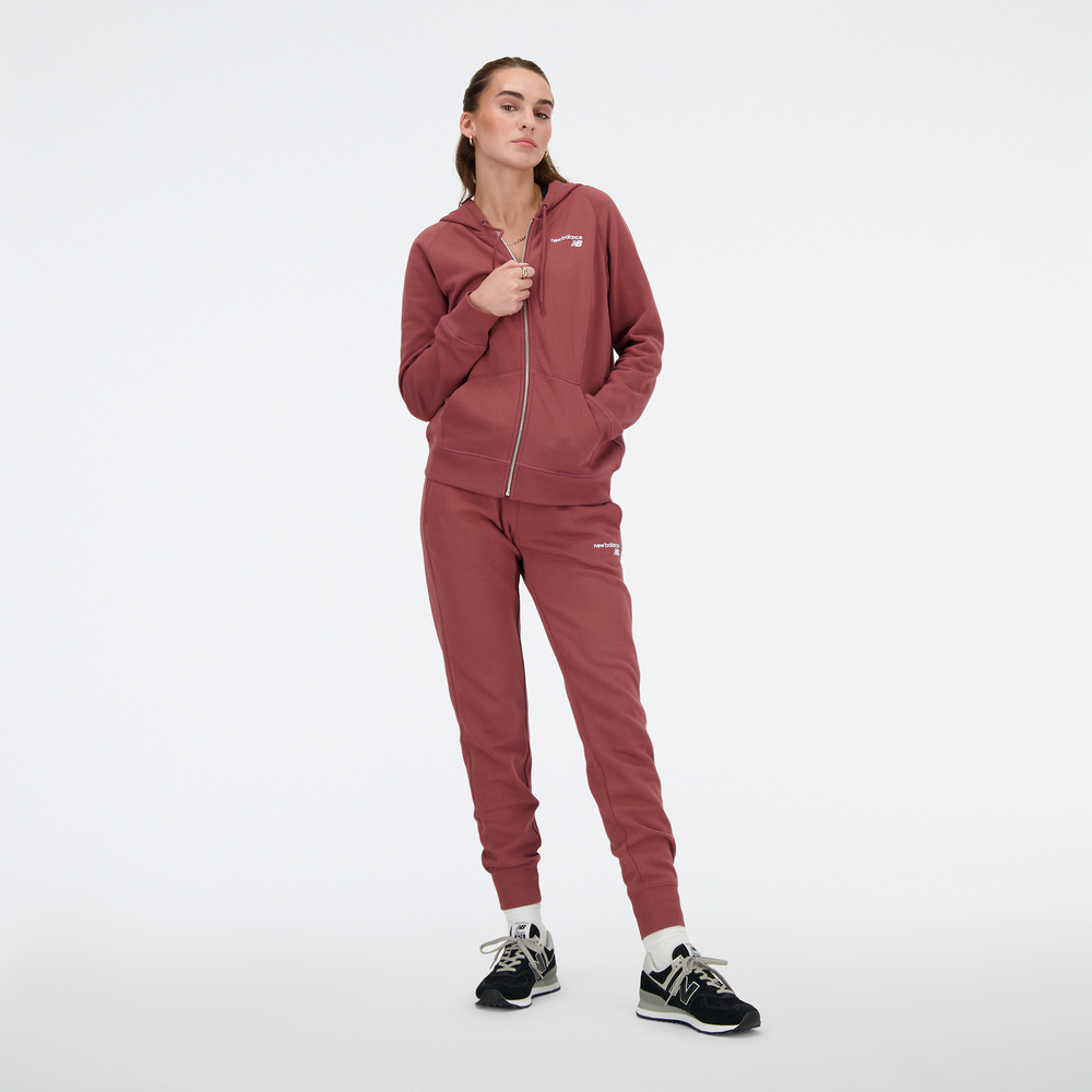 Spodnie damskie New Balance WP03805WAD – różowe
