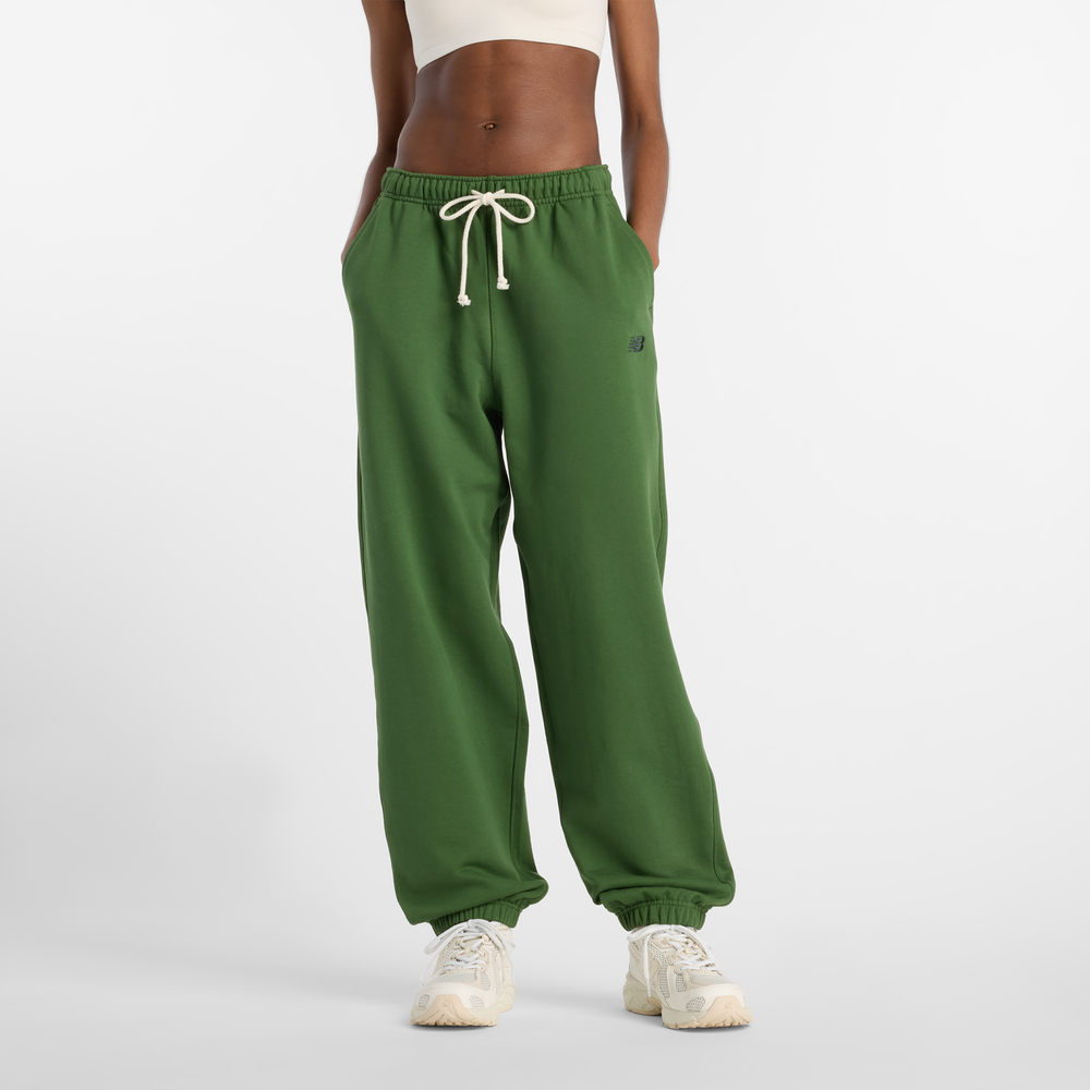 Spodnie damskie New Balance WP41513DAE – zielone