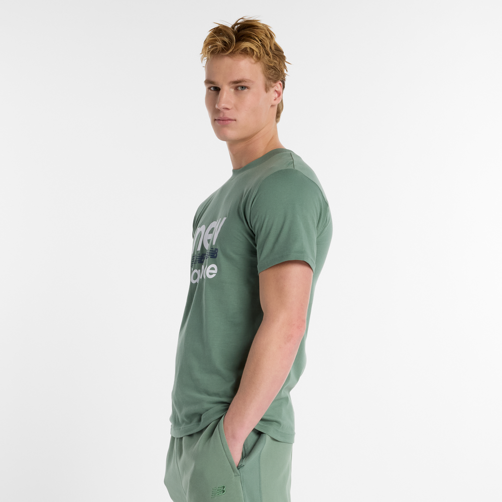 Koszulka męska New Balance MT51940DKJ – zielona