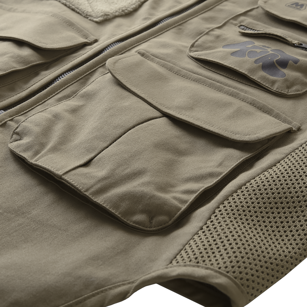 Kamizelka New Balance x Salehe Bembury MV11563CGN – brązowa