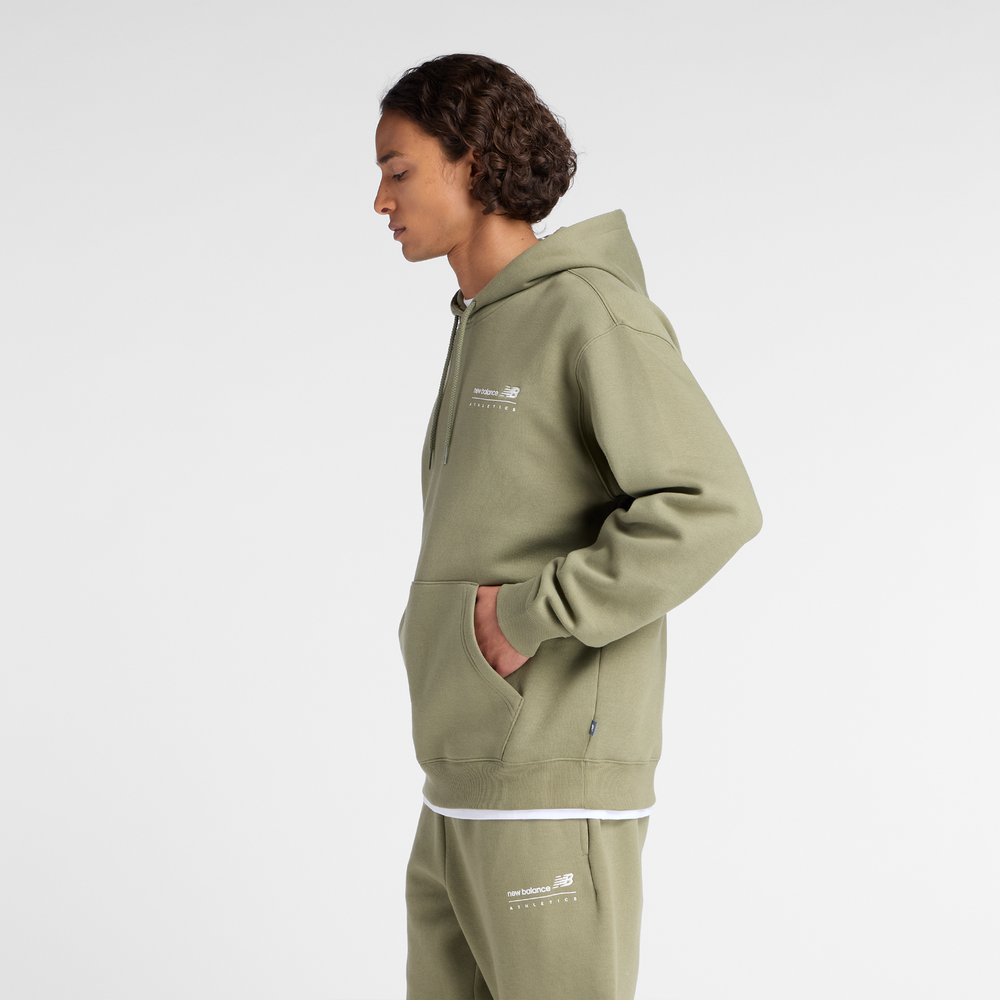 Bluza męska New Balance MT53528DEK – zielona