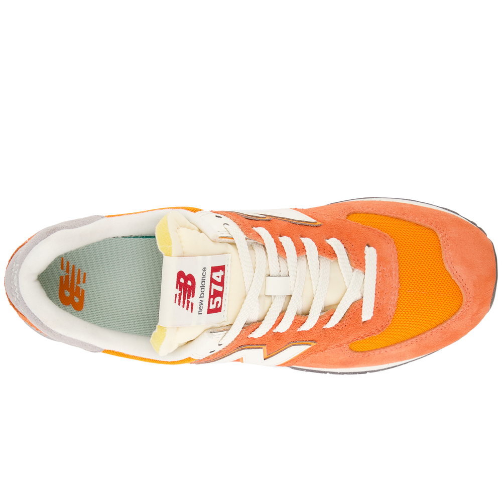 Buty unisex New Balance U574RCB – pomarańczowe