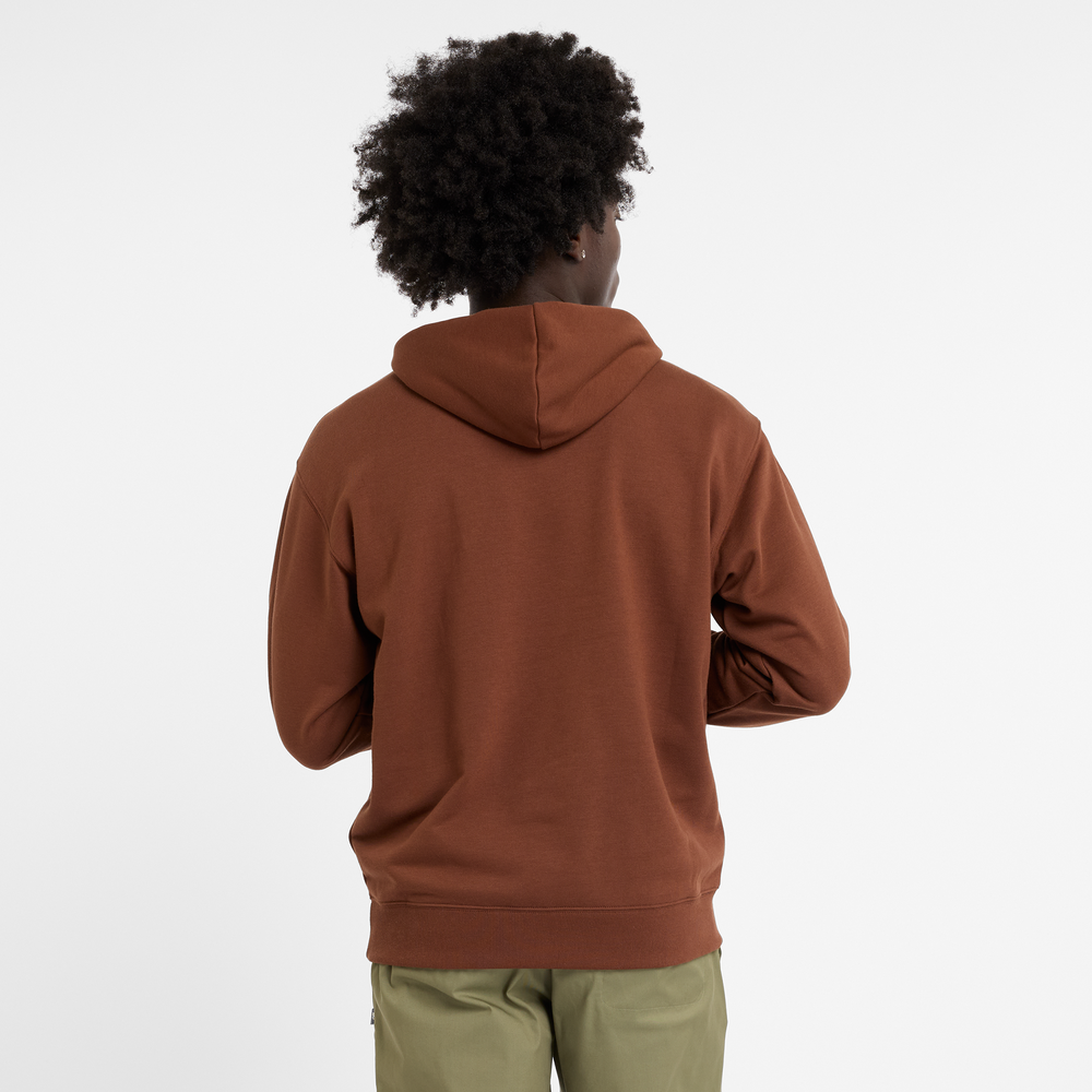 Bluza męska New Balance MT41508ROK – brązowa