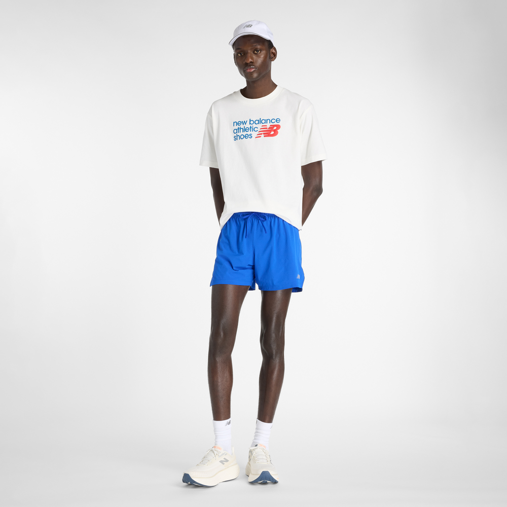 Spodenki męskie New Balance MS41286BUM – niebieskie