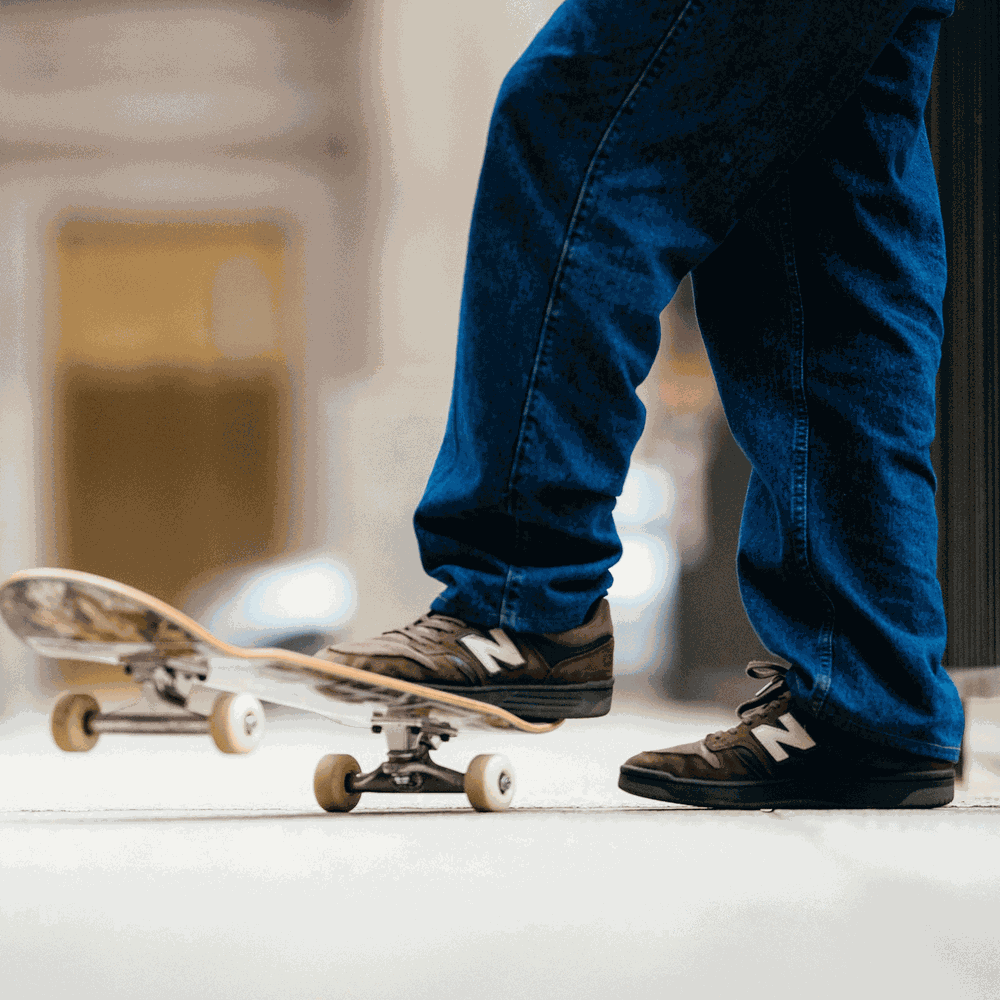 Buty męskie New Balance Numeric NM480BOS – brązowe