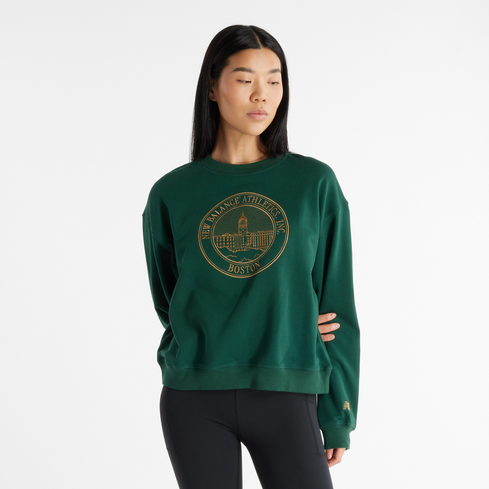 Bluza damska New Balance WT43553NWG – zielona