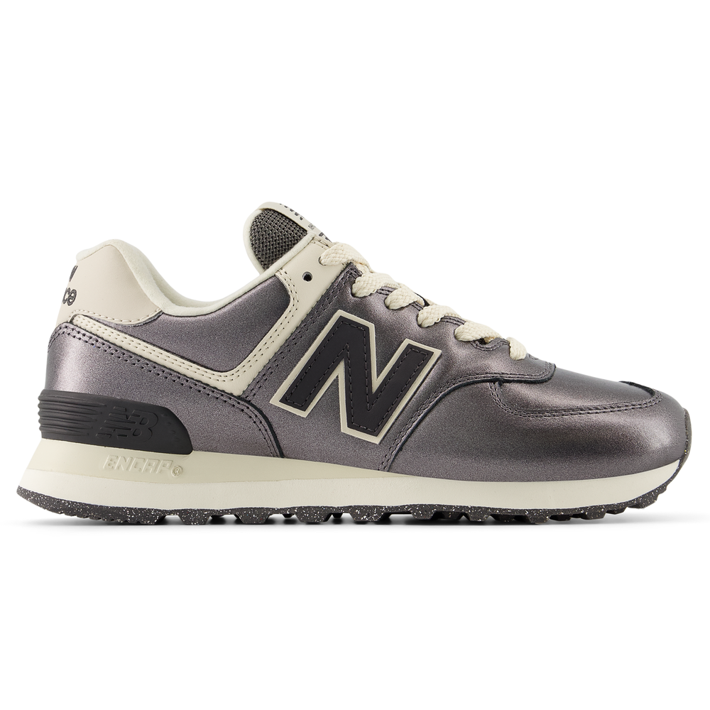 Buty damskie New Balance WL574MGS – srebrne