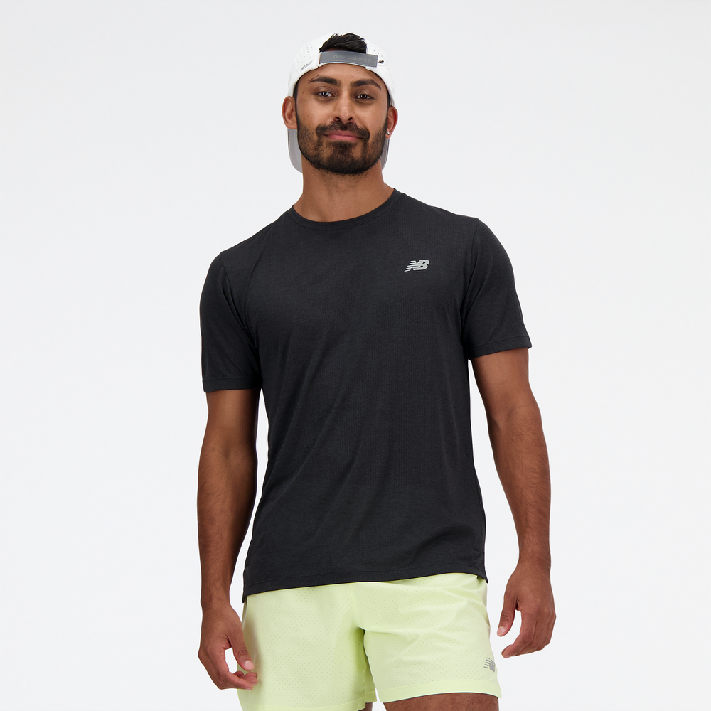 Koszulka męska New Balance MT41253BK – czarna