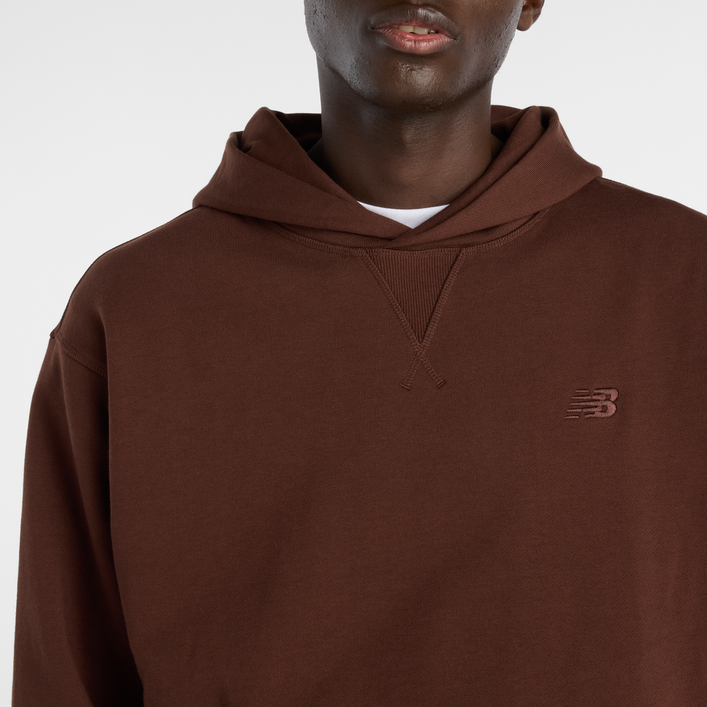Bluza męska New Balance MT41534ABJ – brązowa