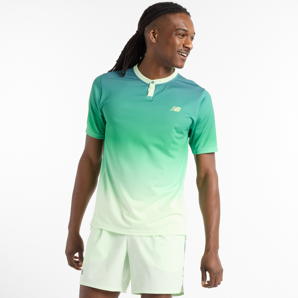 Koszulka męska New Balance MT41406MEW – zielona