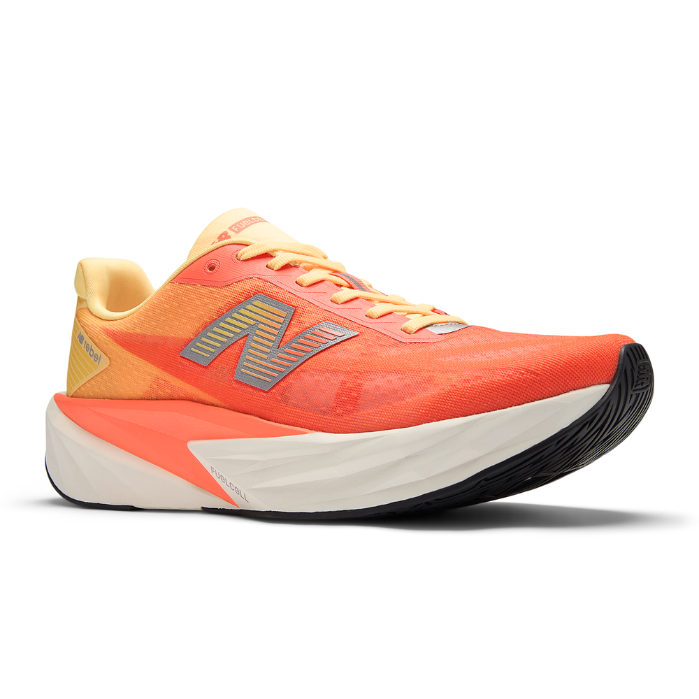 Buty męskie New Balance FuelCell Rebel v5 MFCX3L8 – pomarańczowe