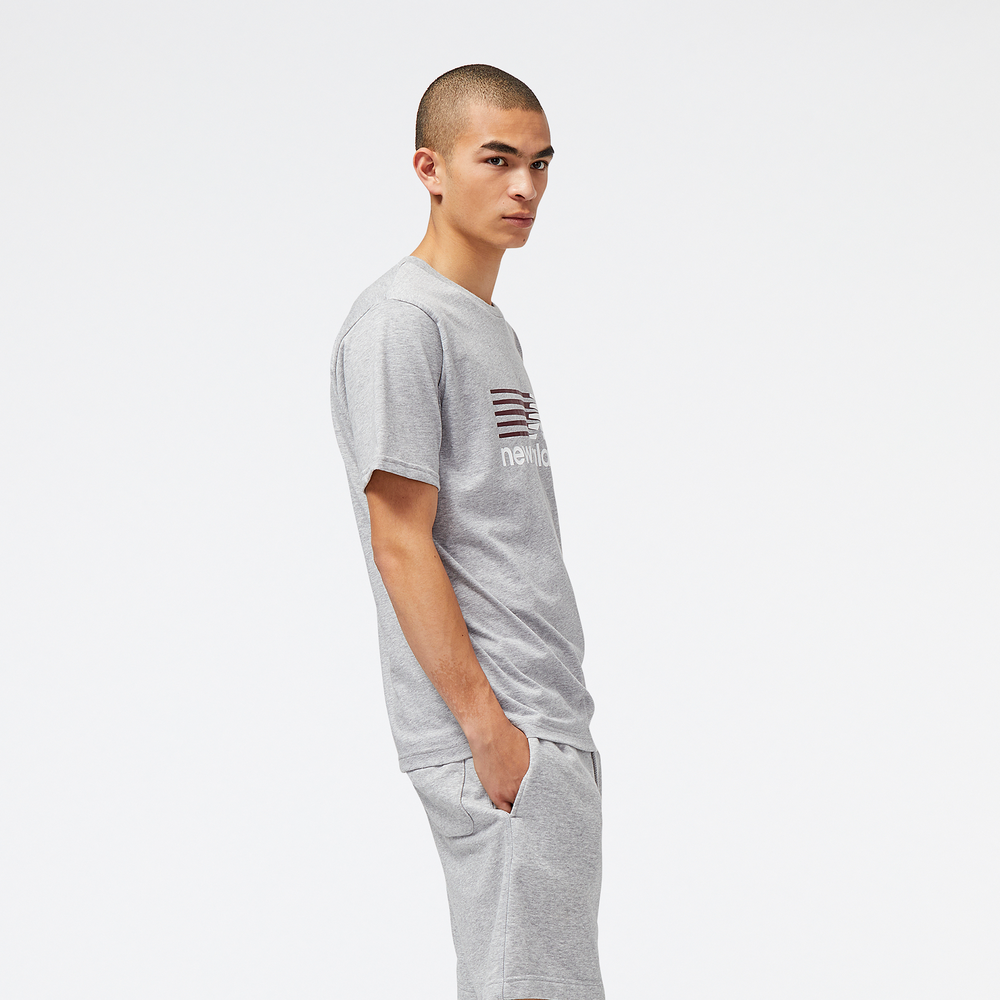 Koszulka męska New Balance MT23904AGM – szara