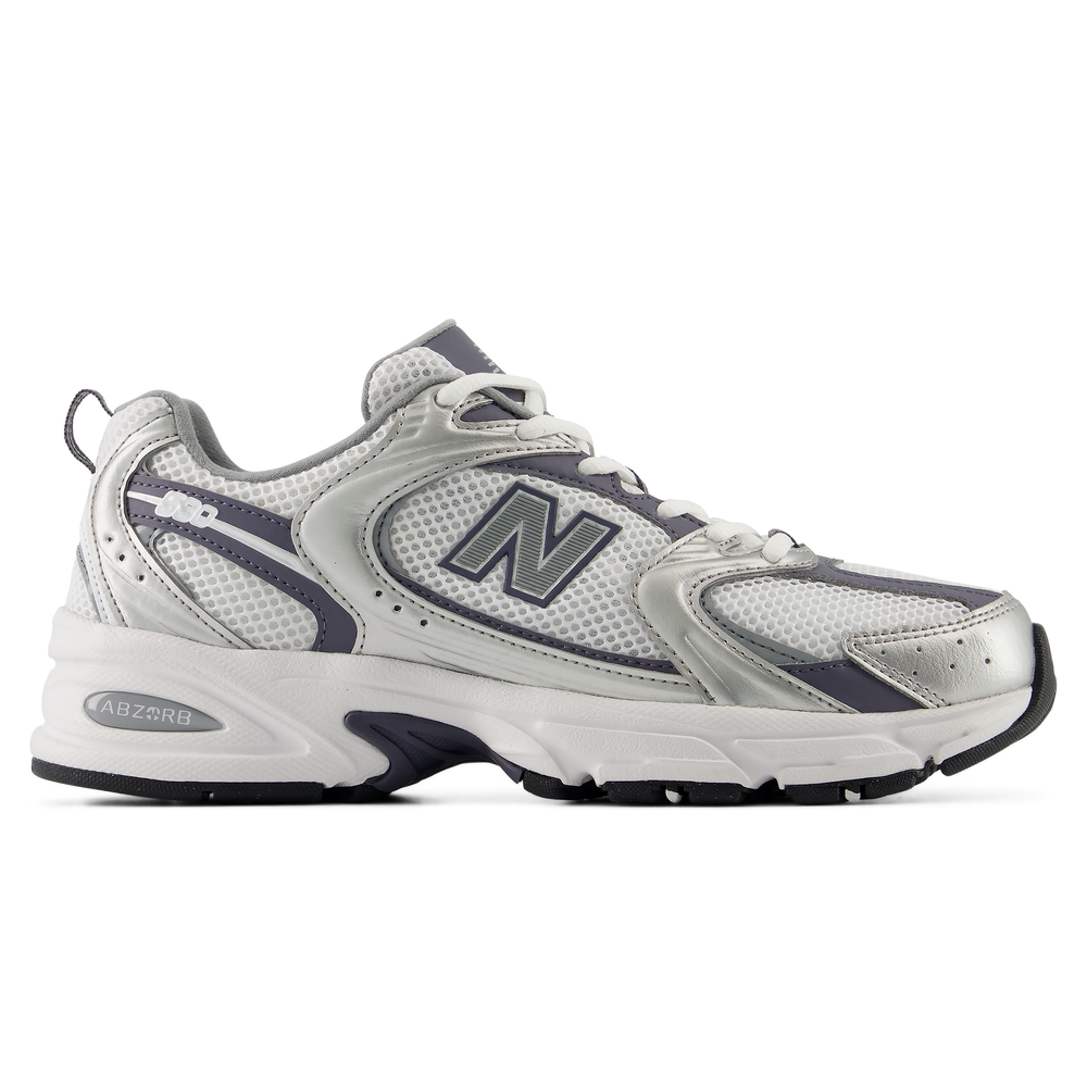 Buty unisex New Balance U530SMP – srebrne