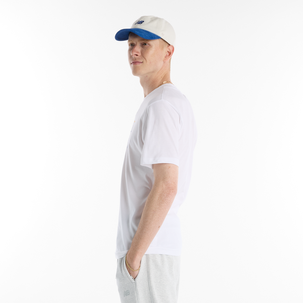 Koszulka męska New Balance MT61Y0XJWT – biała