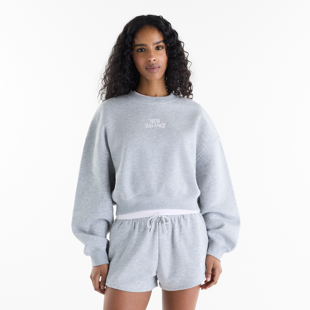 Bluza damska New Balance WT62R2IXAGT – szara
