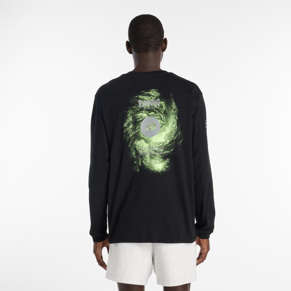 Koszulka męska New Balance MT61H4CYBK – czarna