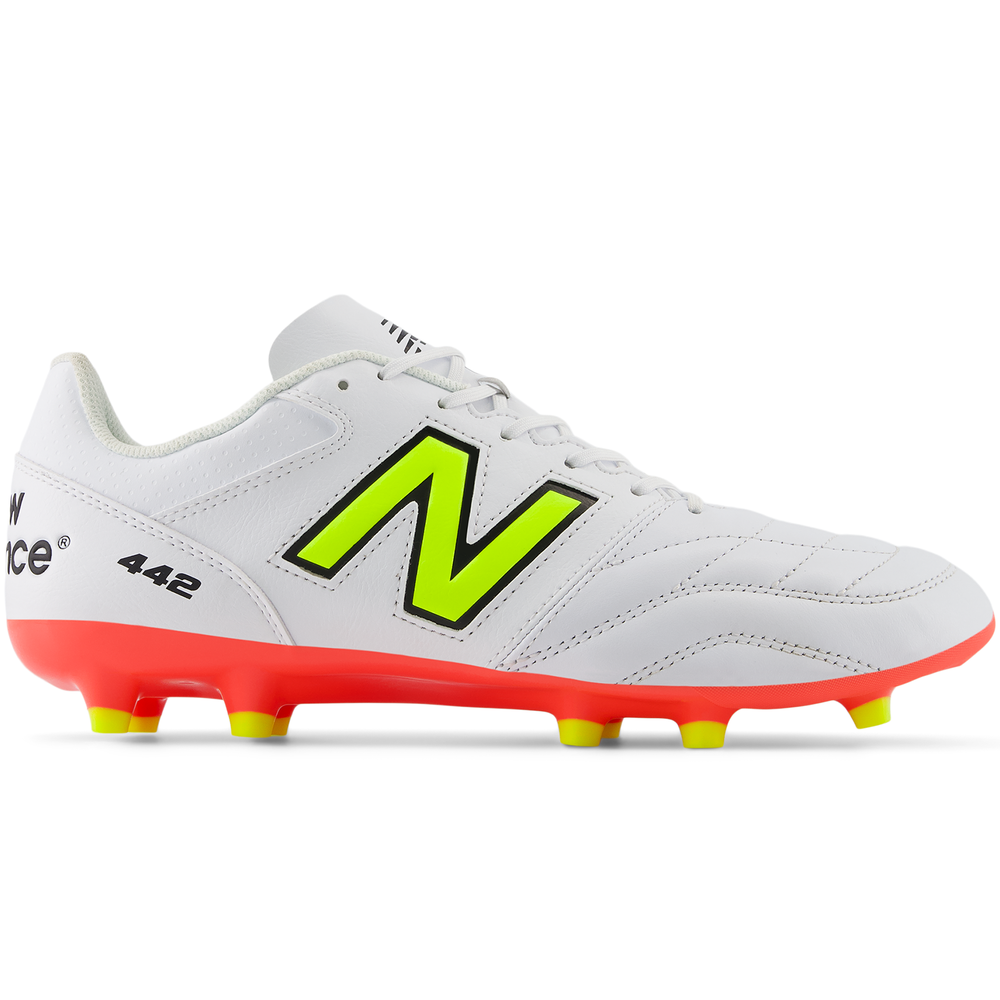 Korki męskie New Balance 442 V2 TEAM FG MS42FIB2 – białe