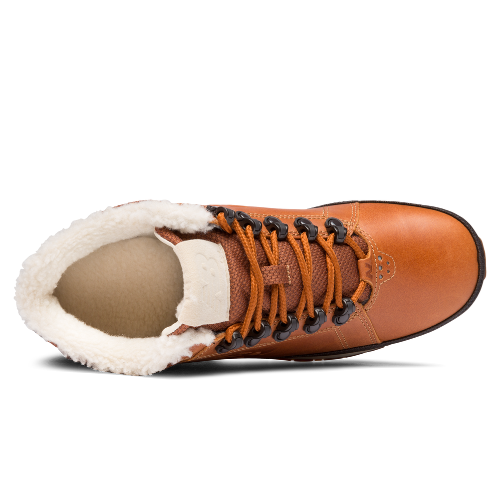 Buty zimowe męskie New Balance H754LFT - brązowe