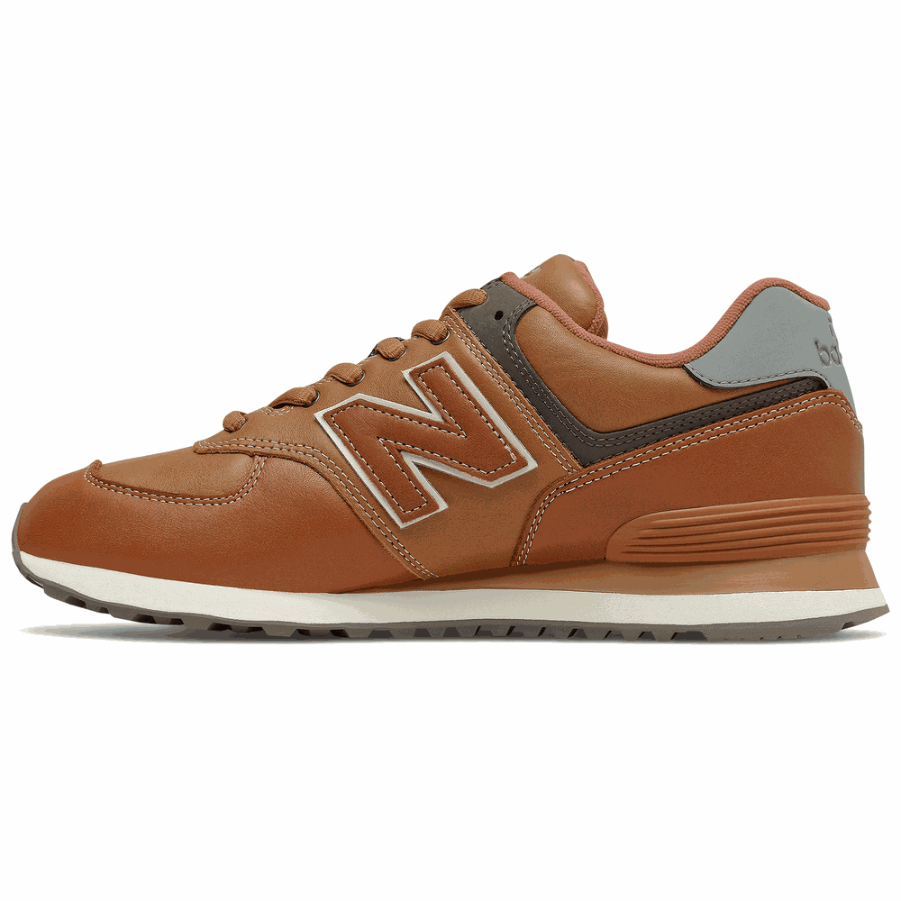 Buty New Balance ML574OMA – brązowe