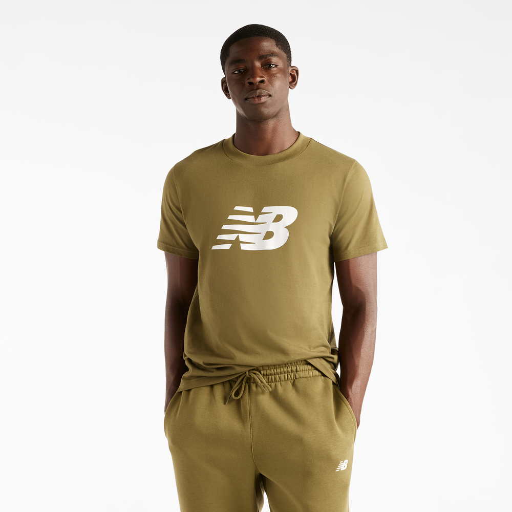 Koszulka męska New Balance MT43906AAO – beżowa