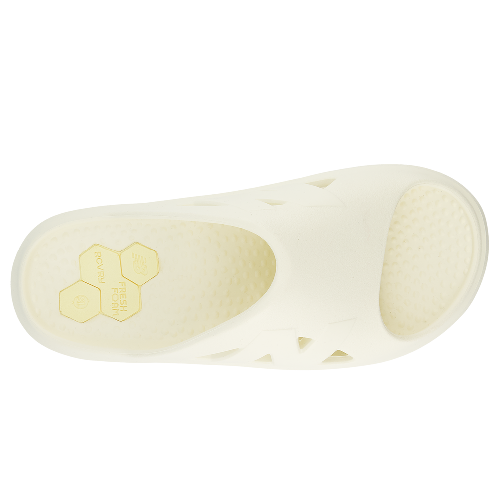 Klapki unisex New Balance RCVRYSC1 – beżowe