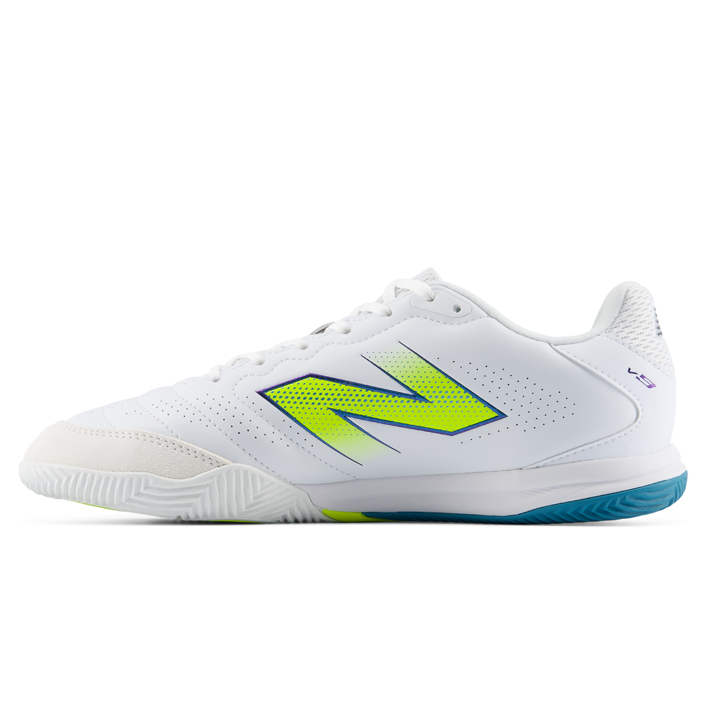 Halówki męskie New Balance FURON PRO IN v9 UF2I8P8– białe