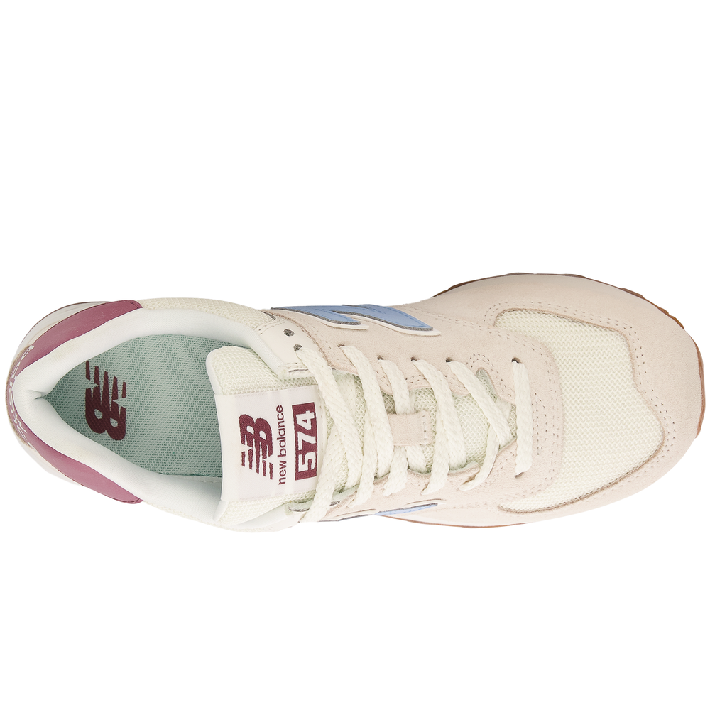 Buty damskie New Balance WL574RD – beżowe