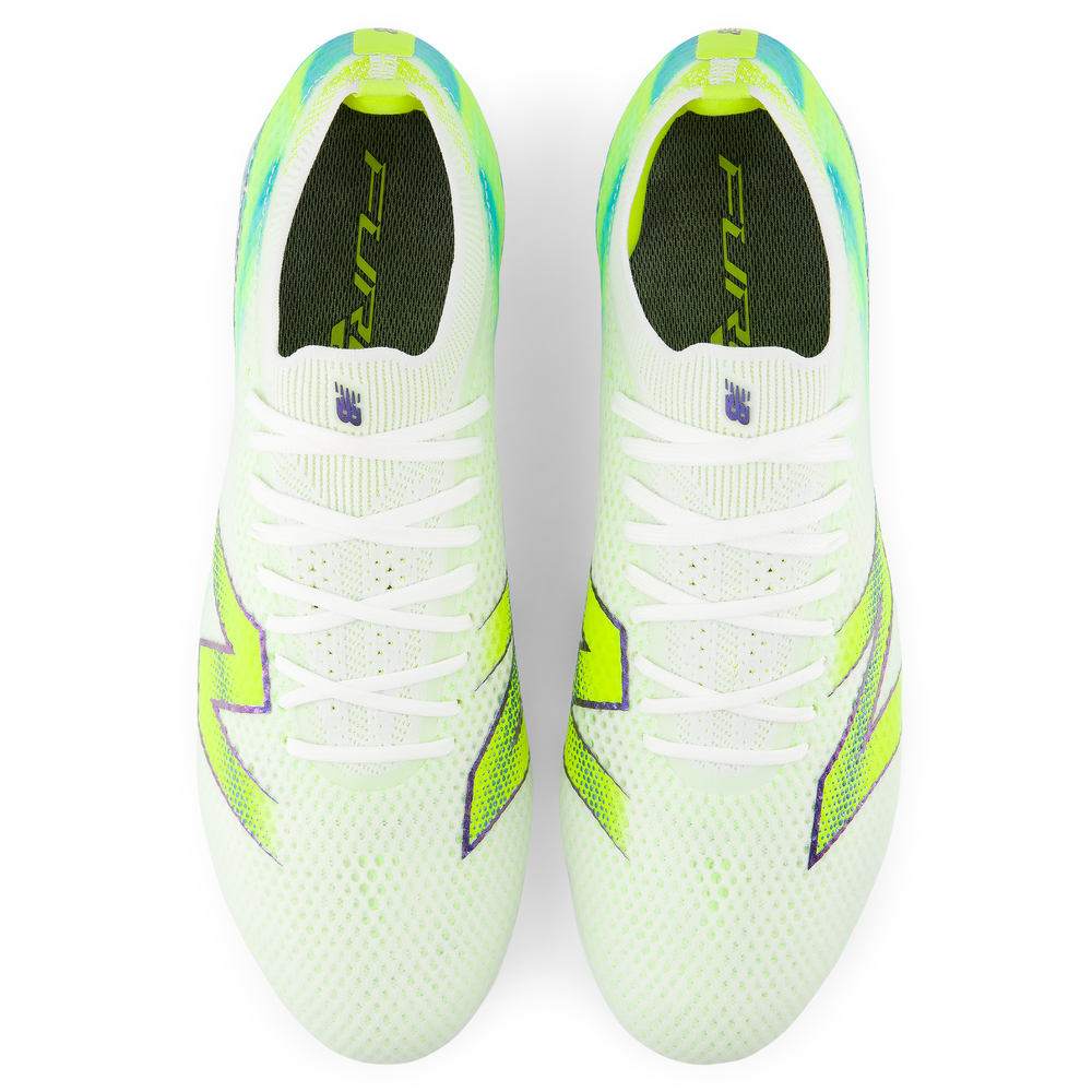 Korki męskie New Balance FURON ELITE SG V9 UF1S68P – białe
