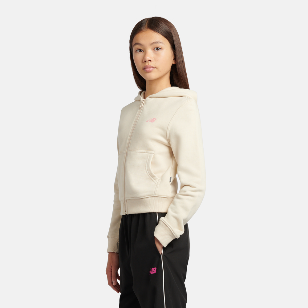 Bluza dziecięca New Balance YT61P93CLIN – beżowa