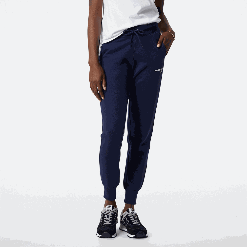 Spodnie New Balance WP03805PGM – granatowe