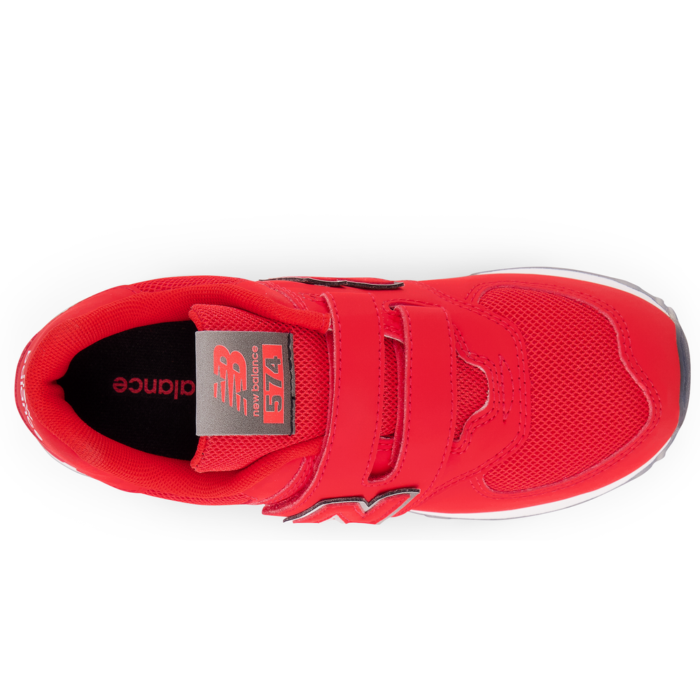 Buty dziecięce New Balance PV574IR1 – czerwone