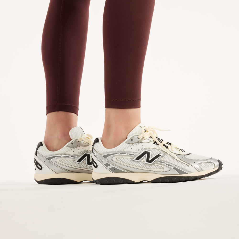 Legginsy damskie do treningu New Balance AC – bordowe