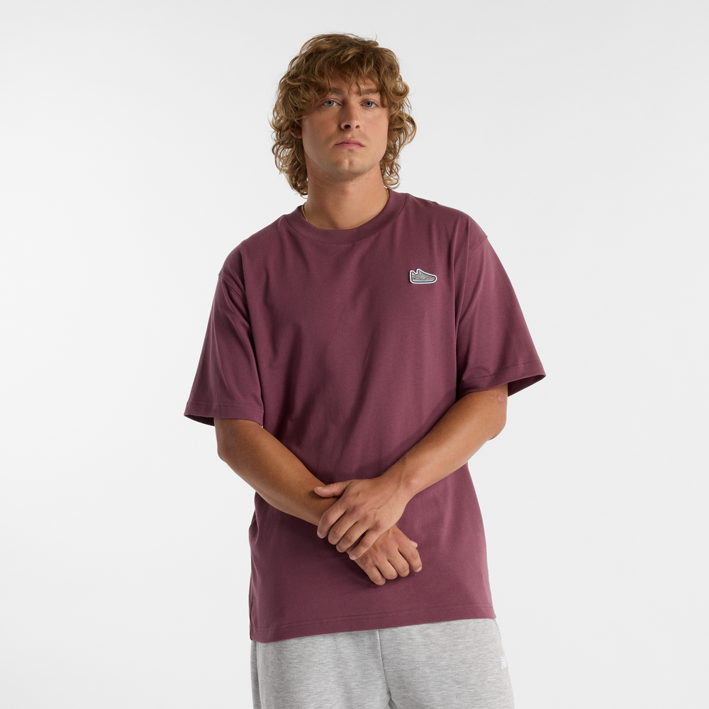 Koszulka męska New Balance MT51962FDP – bordowa