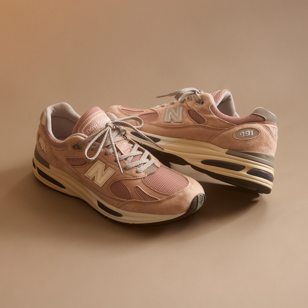 Buty unisex New Balance U991RB2 – różowe